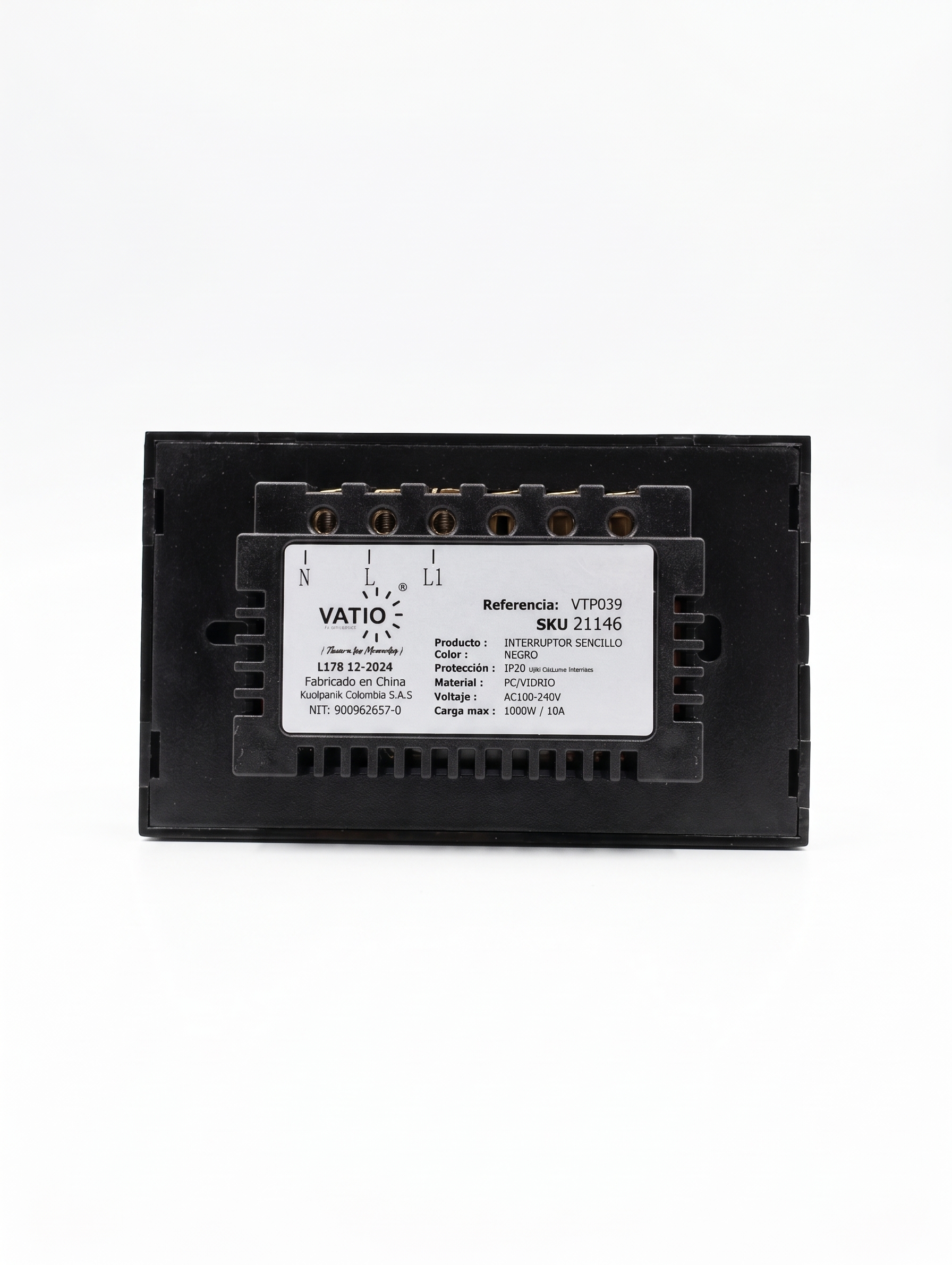 Interruptor Smart Touch WiFi VATIO - Image 3