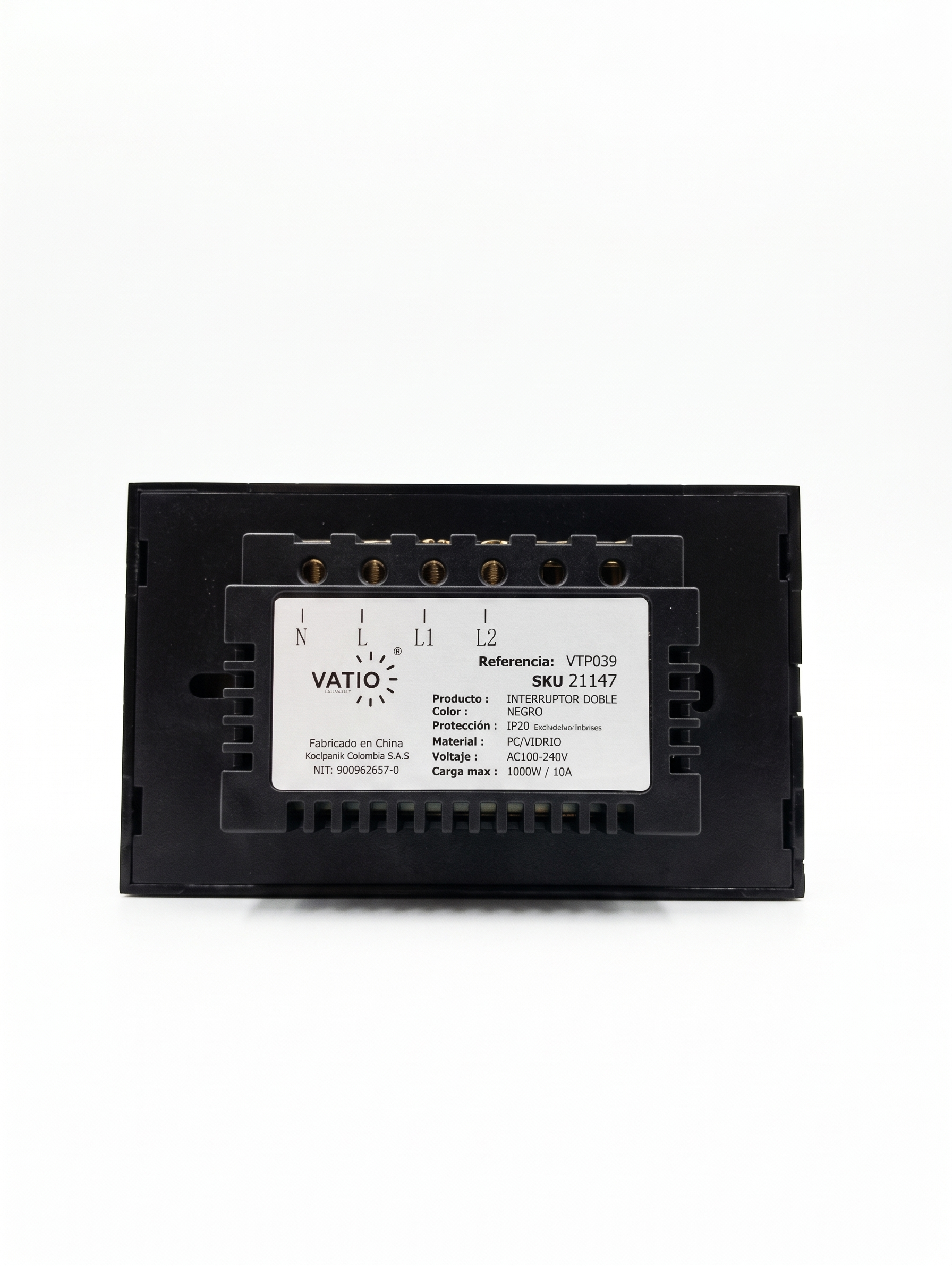 Interruptor Smart Touch WiFi VATIO - Image 2