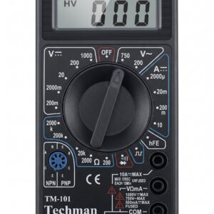 Multímetro Digital TM-101 Techman